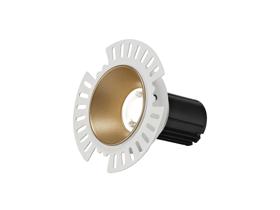 DM200978  Basy 10 Tridonic Powered 10W 4000K 810lm 36° CRI>90 LED Engine Gold Fixed Recessed Spotlight, IP20